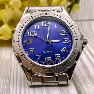 Men's Vintage Advance Puritan Blue Dial Quartz Watch